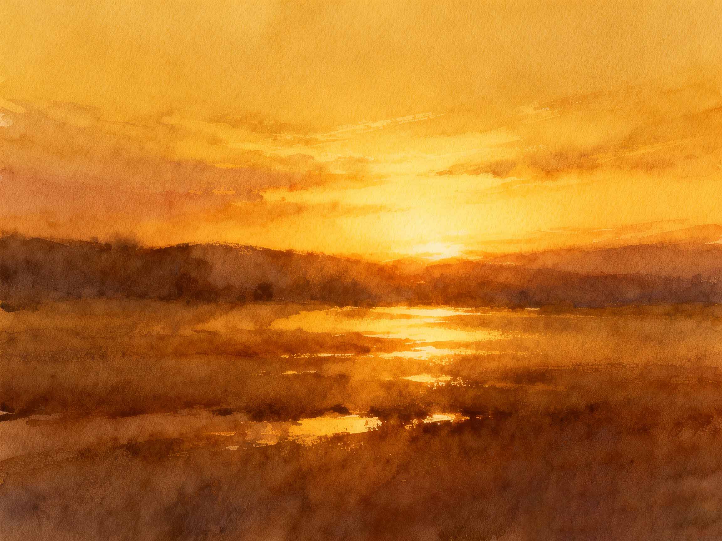 Senja keemasan